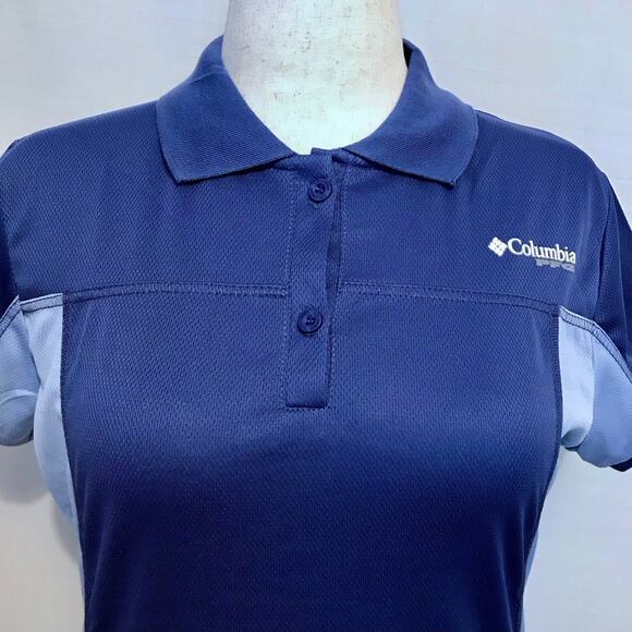 Columbia NWT PFG Short Sleeves Polo Women L - Picture 2 of 11